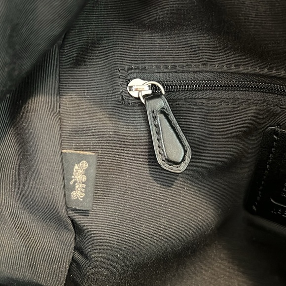 Coach Signature Small Black Backpack 🎒 Nylon and Leather - Unisex - Picture 8 of 14